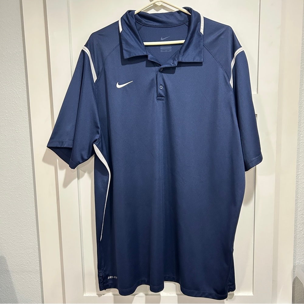 Nike Dri Fit Short Sleeve‎ Polo Mens Size XXL